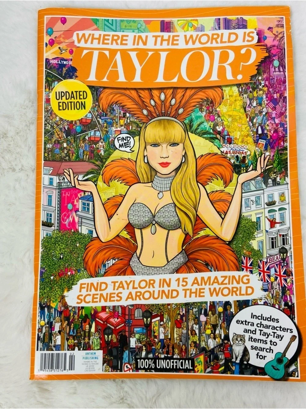 Taylor Swift colorful illustrated